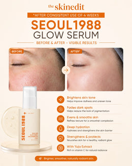 SEOUL 1988 Glow Serum: Niacinamide 15% + Yuja